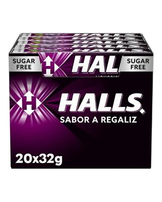 HALLS LIQUIRIZIA PZ.20 gr.32