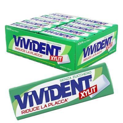VIVIDENT GREENMINT STICK VERDE PZ.40