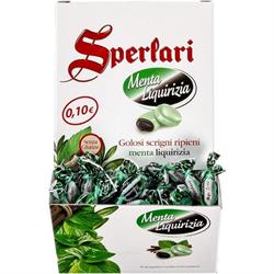 SPERLARI MENTA/LIQUIRIZIA PZ.200 EXPO GR.740