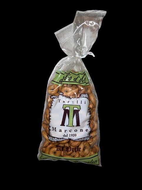 TARALLINI AL PEPE MARCONE GR.350