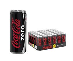 COCA COLA ZERO LATTINA CL.33*24