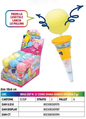 SWEET CONO SPARA DARDO PZ.12